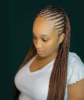 Ghana Braids Updo