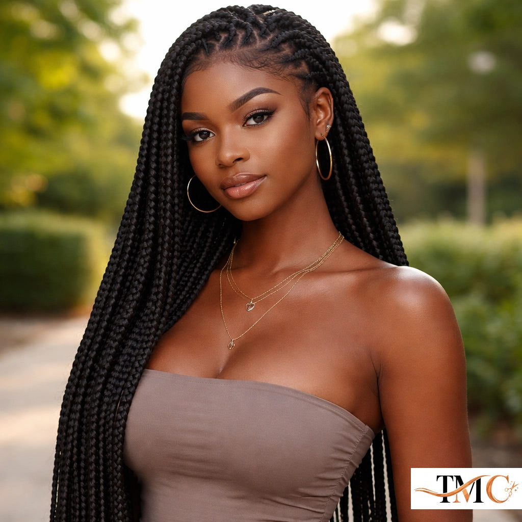 Regular Box Braids | Professional Protective Braiding & Custom Styling