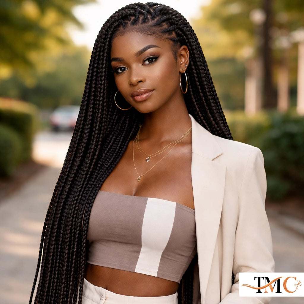 Regular Box Braids | Professional Protective Braiding & Custom Styling