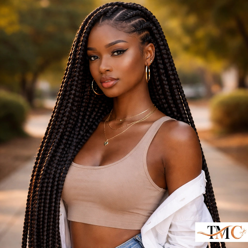 Regular Box Braids | Professional Protective Braiding & Custom Styling