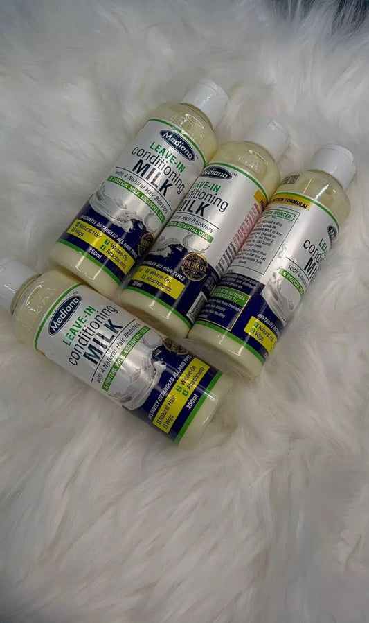 Mediana Leave In Conditioning Milk With 4 Natural Hair Boosters 250ml